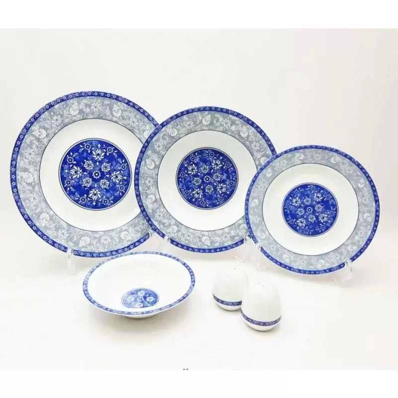  سرویس 28 پارچه چینی زرین - ایتالیا اف (گرد) 6 نفره اصفهان-درجه عالی کد : 008722 